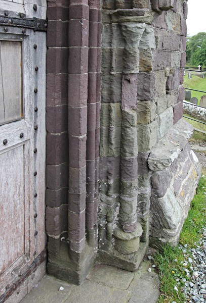 Caerbwdy purple sandstone